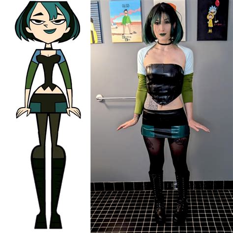 gwen cosplay total drama|Womens Total Drama Island Gwen Cosplay Costume Suits Crop。